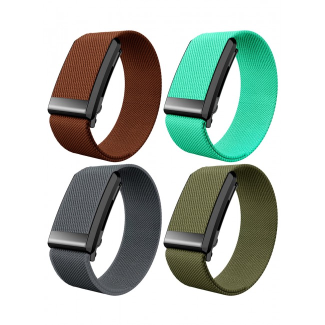 CATANES 4Packs Premium Adjustable Nylon Strap for WHOOP 5 – Lightweight & Breathable Replacement Band