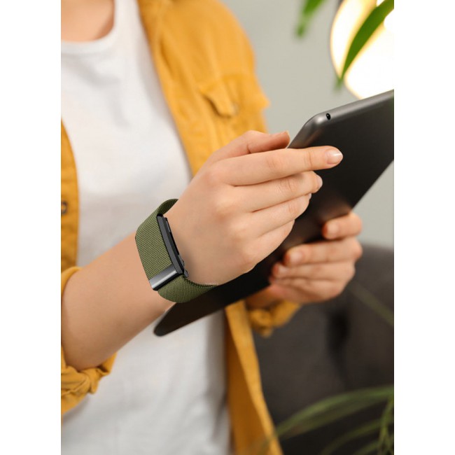 CATANES 4Packs Premium Adjustable Nylon Strap for WHOOP 5 – Lightweight & Breathable Replacement Band