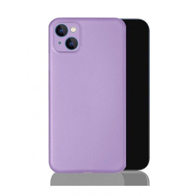 KZDOO Air Skin Case Ultra Slim Back Cover Skin for iphone 13 Frosted Anti Slip Full Coverage Purple