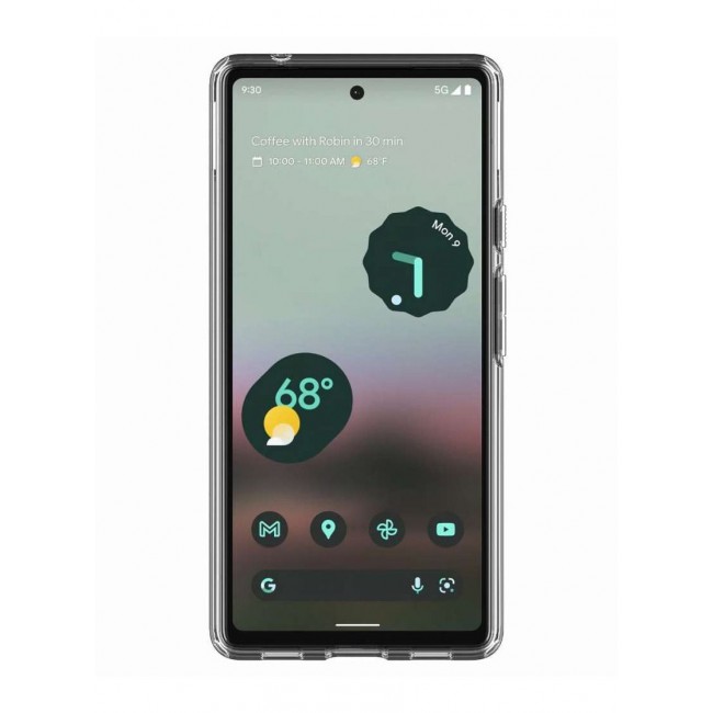 CATANES Google Pixel 6a Clear Shockproof Case Ultra Slim Transparent Soft TPU Cover 6.1 inch