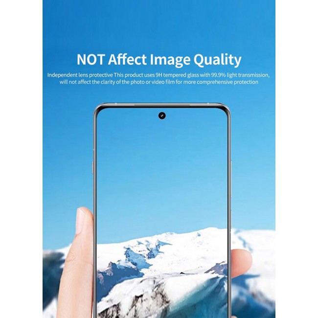 CATANES Camera Lens Protector for OnePlus 12 Tempered Glass Round Edge and 99% HD Clarity Camera Lens Protector for