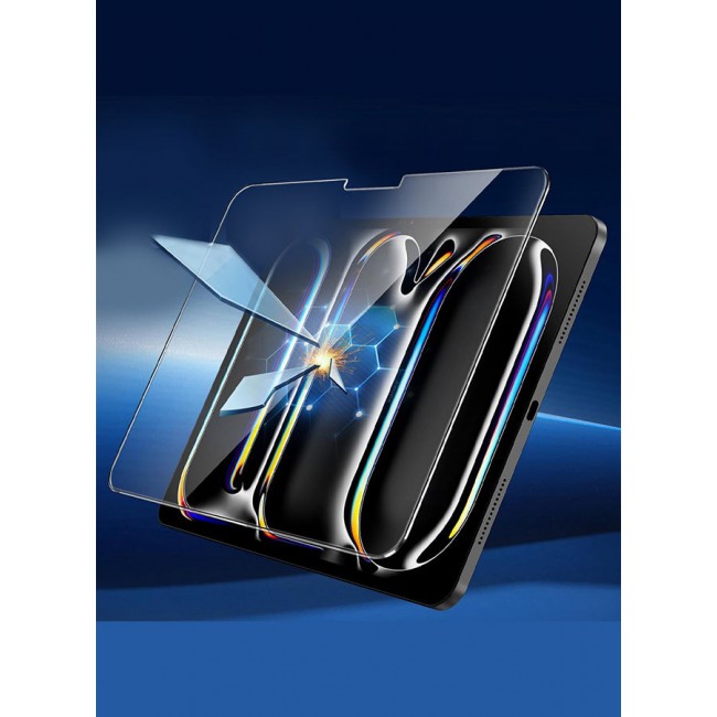 CATANES 2Pieces Screen Protector for iPad Air 13 Inch 2024 - Bubble-Free - Anti-Fingerprint - Shockproof