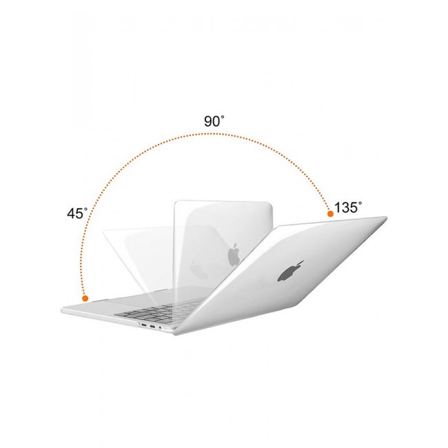 CATANES MacBook Air 13 Inch Case (2019/2018/2017/2016 release) Models A1706 / A1708 Plastic Hard Shell Case Clear