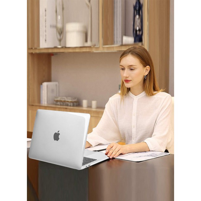 CATANES MacBook Air 13 Inch Case (2019/2018/2017/2016 release) Models A1706 / A1708 Plastic Hard Shell Case Clear