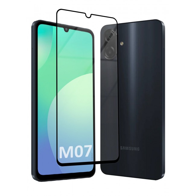 CATANES Screen Protector for Samsung Galaxy M07 (2026), Tempered Glass, Anti-Scratch, Full Coverage, Anti-Fingerprint & Shatter-Proof Screen Guard