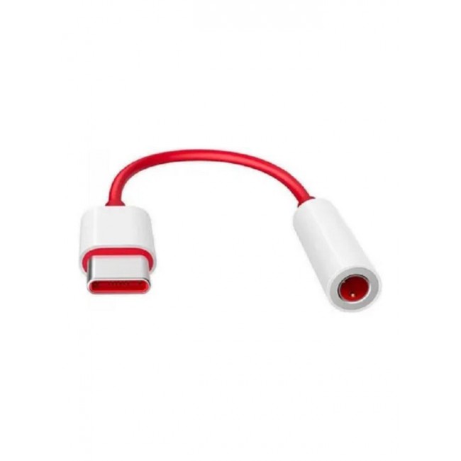 CATANES Type-C To 3.5mm Aux Audio Cable Adapter Red/White