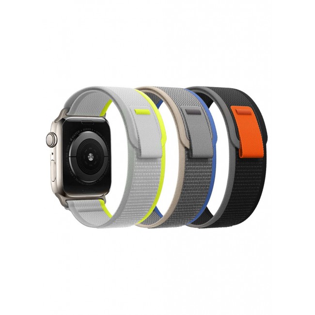 CATANES 3 Pack Premium Trail Loop Band for Apple Watch 49mm, 46mm, 45mm, 44mm, 42mm – Lightweight, Breathable, and Adjustable