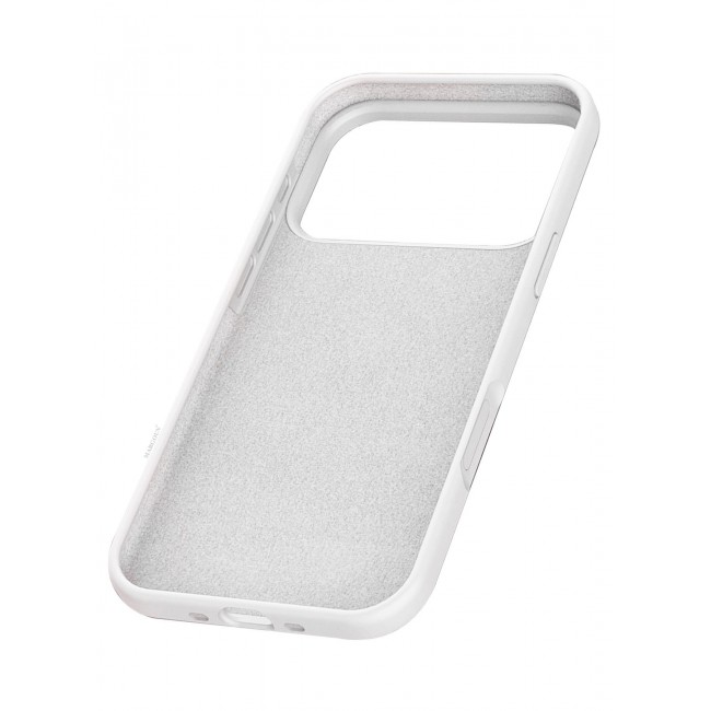 CATANES 2 Packs Silicone Protective Phone Case for iPhone 17 Pro Max - Soft Anti-Scratch Microfiber Lining Ultra Slim Drop Protection Phone Cover with 3D Screen Protector - White