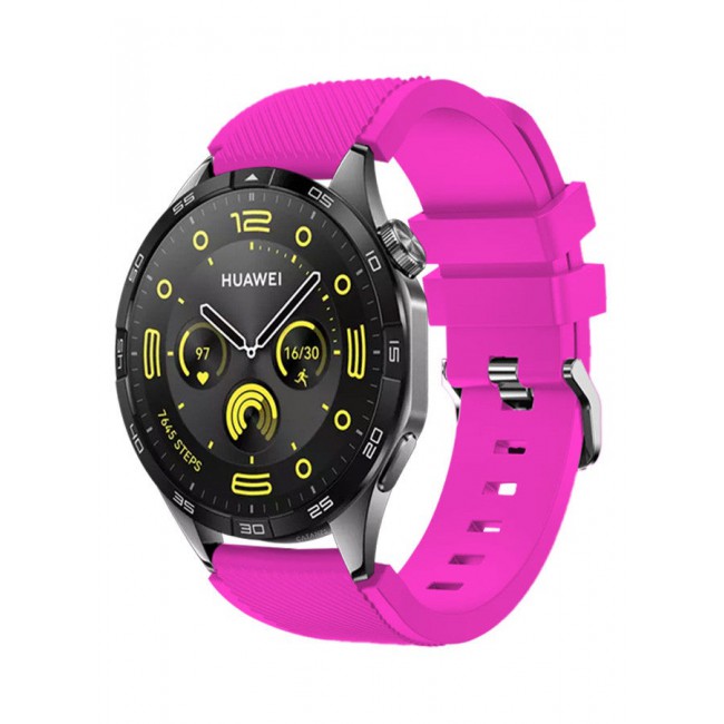 CATANES (for Huawei GT4 22mm) Silicone Strap,Sport Wristband Strap Adjustable Silicone Sport Band