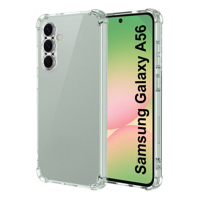 CATANES (for Galaxy A56 5G) TPU Gorilla Case – Transparent Shockproof Anti-Fall Cover