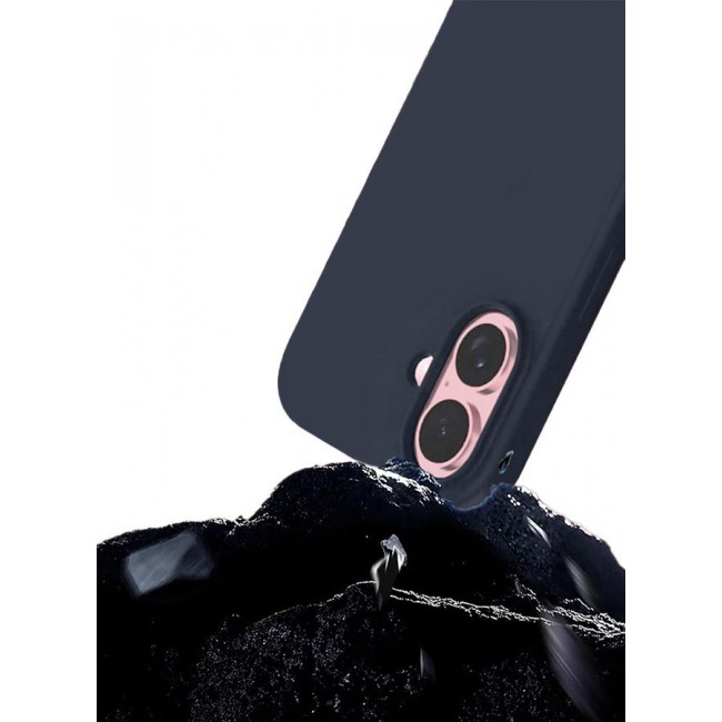 CATANES (for iPhone 16 Plus) 2 Pack Case and Screen Protector, Slim Silicone Case, Full Covered Anti Scratch Shockproof Protective Cover