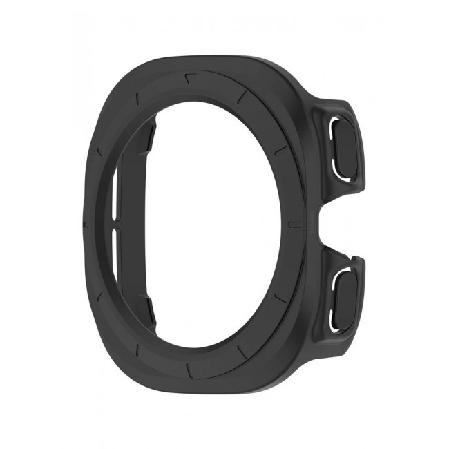 CATANES (for Samsung Galaxy Watch 7 Ultra) Case Hard PC Bumper Set Frame protection around The perimeter, not covering The screen Black
