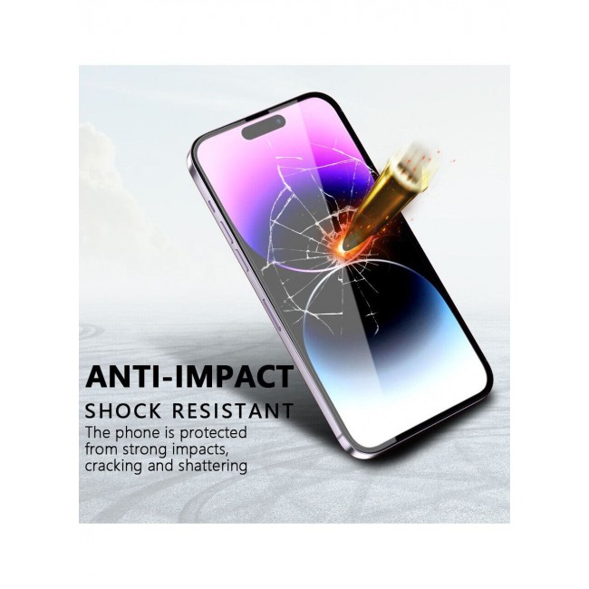 CATANES 2Pack for iPhone 14 Pro Screen Protector Anti-Scratch 3D Tempered Glass Clear HD Edge to Edge Full Coverage 9H Case Friendly Film 6.1 inch