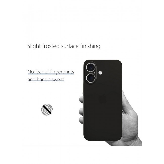CATANES ( for iPhone 16 Plus ) Case Cover Air Skin Series Back Cover Sturdy Durable Thin Case Drop Protection Cover Clear