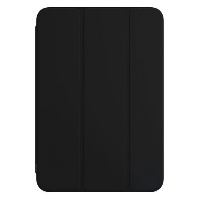 CATANES [for iPad Air 11 inch (2024)] Case Flip Case With Pen Slot Shockproof Cover Shock Absorbing Foldable Protective Cover Black