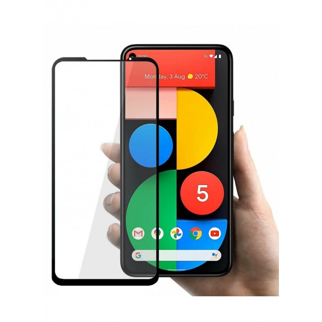 CATANES 2Pack for Google Pixel 5 Screen Protector Anti-Scratch Tempered Glass Clear HD Edge to Edge Full Coverage 9H Case Friendly Film 6.0 inch