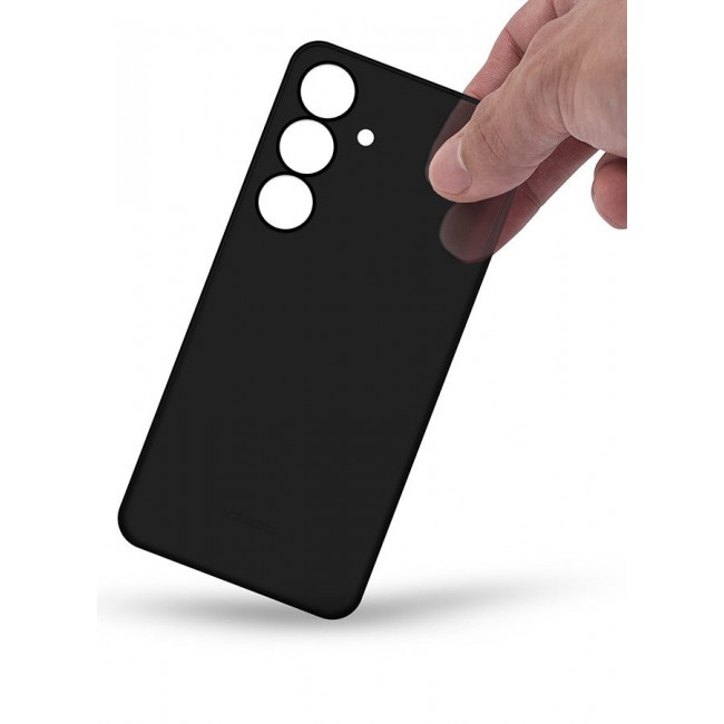 CATANES Case for Galaxy S25 Plus Air Skin Case All Around Full Protection Ultra Slim 0.3mm Thickness 4g Feather Weight - Black