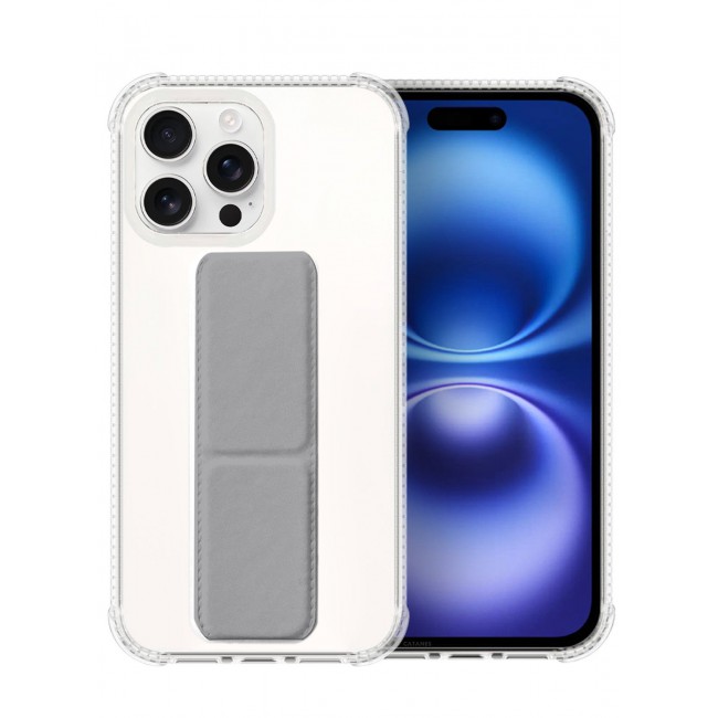 CATANES ( for iPhone 16 Pro Max ) Case with Phone Grip and Expanding Stand, Kickstand Fully Protective Cover with Phone Grip Holder