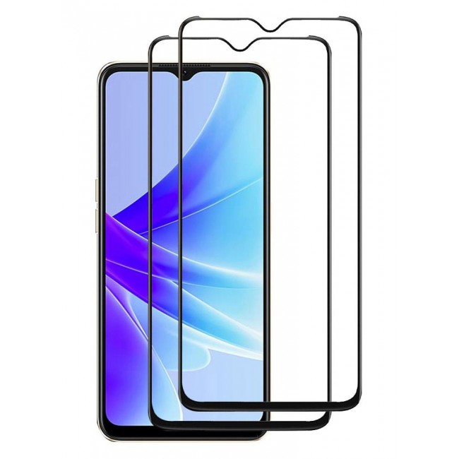 CATANES 2 Pack OPPO A77s Screen Protector Tempered Glass 9H Anti-Scratch Shatterproof HD Edge to Edge Full Coverage Film 6.56 inch