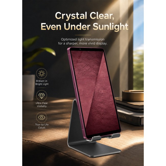 CATANES 2 Pack Screen Protector for Sony Xperia 1 Viii 1-8 Clear Protective Glass