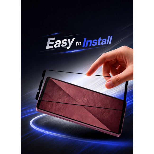 CATANES 2 Pack Screen Protector for Sony Xperia 1 Viii 1-8 Clear Protective Glass
