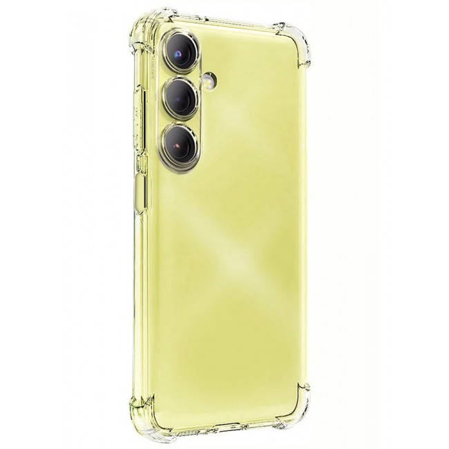 CATANES 2 Pack for Samsung Galaxy A15 Gorilla Case and Screen Protector Shock-Absorption Flexible Clear TPU Rubber Protective Cell Phone Cover Slim Fit Transparent Protective Case Cover