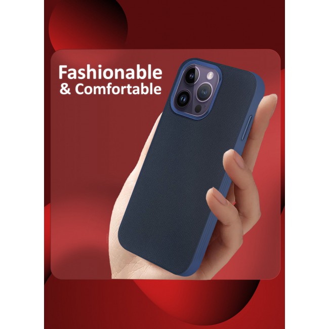 CATANES iPhone 14 Pro Max 3 Pack Vegan Leather Case, 1 Cover with 2 Screen Protectors, Slim Fit, Raised Edges for Camera and Screen Protection