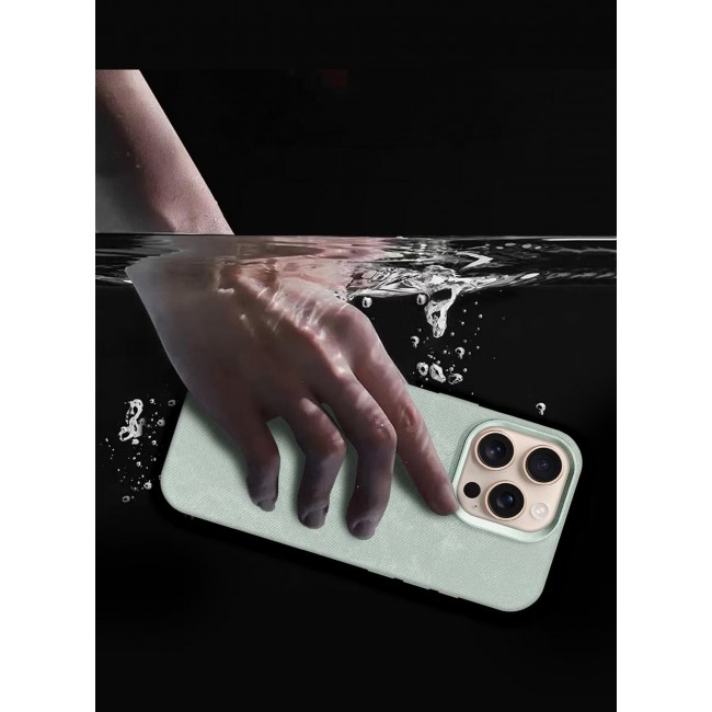 CATANES 3Packs iPhone 16 Pro Max Alcantara Case Cover Premium Quality Luxurious Soft Touch Protection with Metal Camera Frame with Two 3D Screen Protectors - Natural Titanium