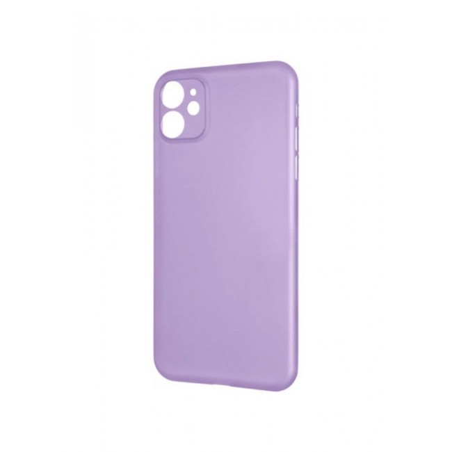 KZDOO Air Skin Case Ultra Slim Back Cover Skin for iPhone 12 Frosted Anti Slip Full Coverage Purple