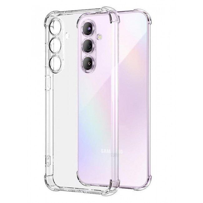 CATANES (for Samsung Galaxy A35 5G) Clear Case Ultra Slim Thin Flexible Scratch Resistant Transparent TPU Shockproof Case
