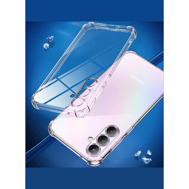 CATANES (for Samsung Galaxy A35 5G) Clear Case Ultra Slim Thin Flexible Scratch Resistant Transparent TPU Shockproof Case