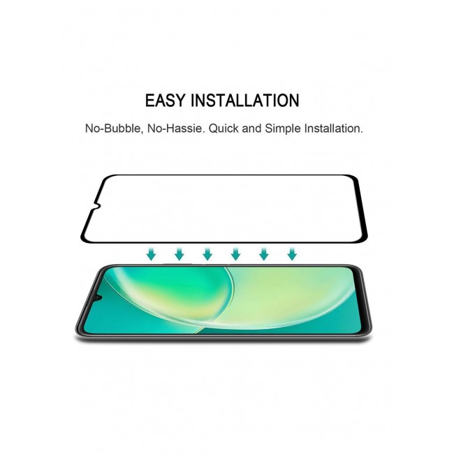 CATANES Huawei Nova Y60 Screen Protector Anti-Scratch Tempered Glass Clear HD Edge to Edge Full Coverage 9H Case Friendly Film 6.6 inch