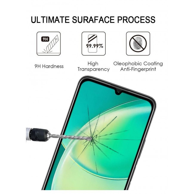 CATANES Huawei Nova Y60 Screen Protector Anti-Scratch Tempered Glass Clear HD Edge to Edge Full Coverage 9H Case Friendly Film 6.6 inch