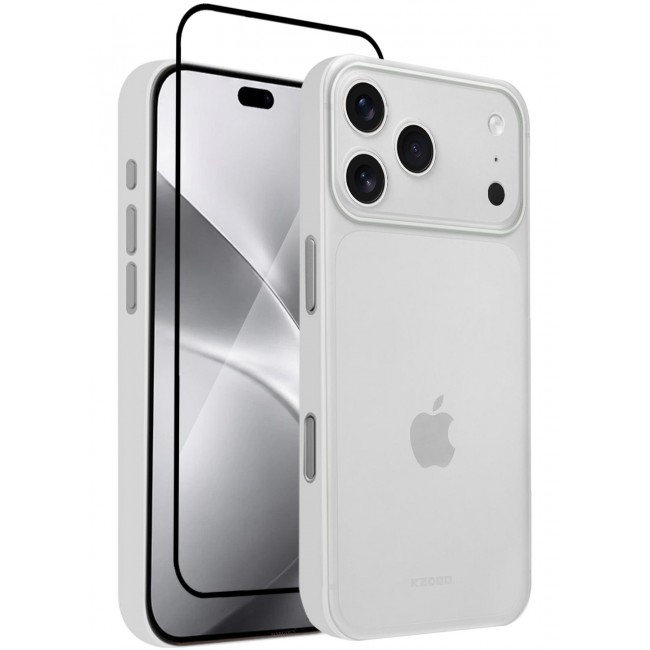 KZDOO 2 Pack Air Skin Case for iPhone 18 Pro - Ultra Slim 0.3mm Protective Cover