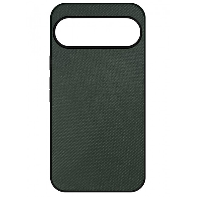 CATANES Hard Carbon-Laminated Shockproof Case for Google Pixel 10 Pro XL – Slim Protection Cover - Green