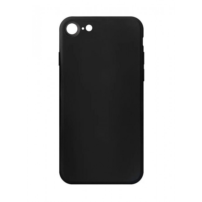 CATANES iPhone SE 2022 / SE 2020 Case Slim Soft TPU Flexible Shockproof Back Cover Compatible with iPhone SE 2nd and 3rd Generation 4.7 inch Black