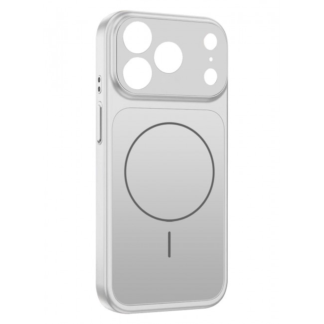 CATANES 2 Pack MagSafe Compatible Case for iPhone 17 Pro Max, Protective Bumper with Drop Protection & Lens Cover - Silver