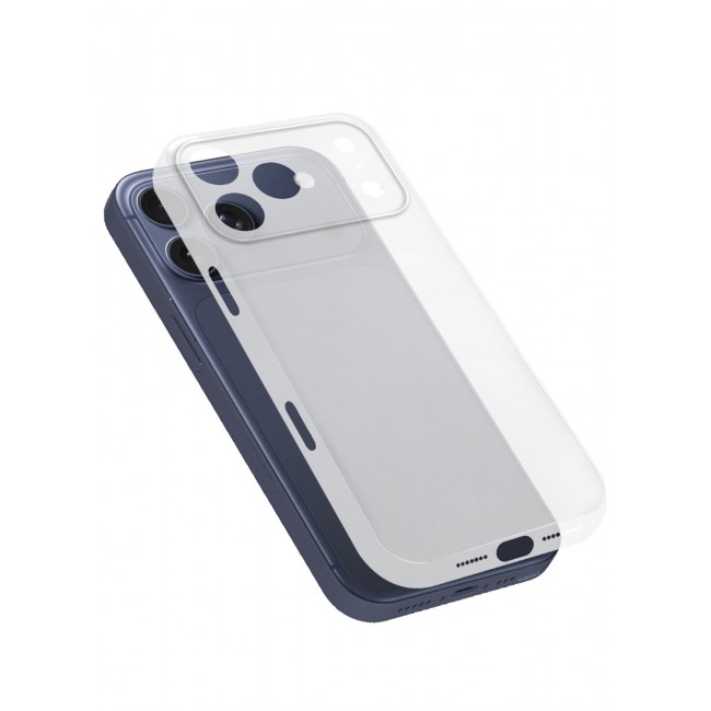 CATANES 2 Packs Air Skin Case Cover for Apple iPhone 17 Pro - Sturdy Back Cover - Durable Thin Case - Drop Protection Cover with 3D Screen Protector - Frosted Clear