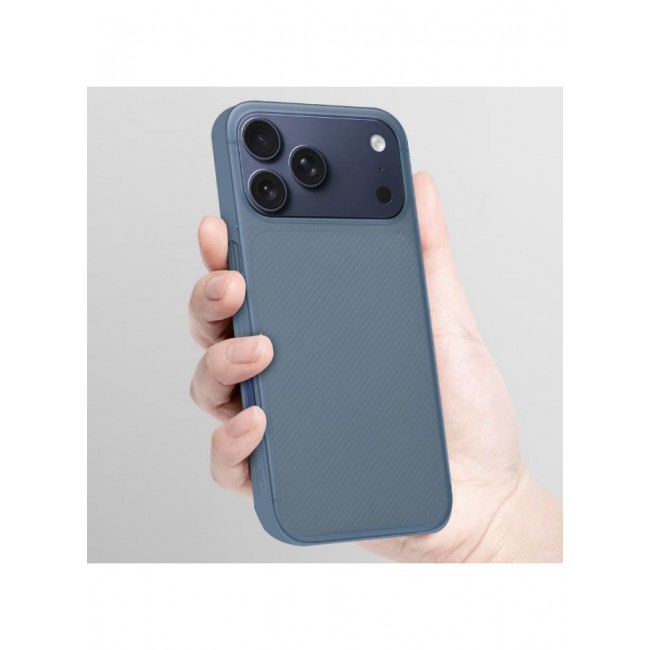 CATANES 2Packs Case Cover for iPhone 17 Pro Max, Air Skin Line Design Back Cover, Sturdy Durable Ultra-Thin Case, Drop Protection Cover Clear with 3D Screen Protector - Light Blue