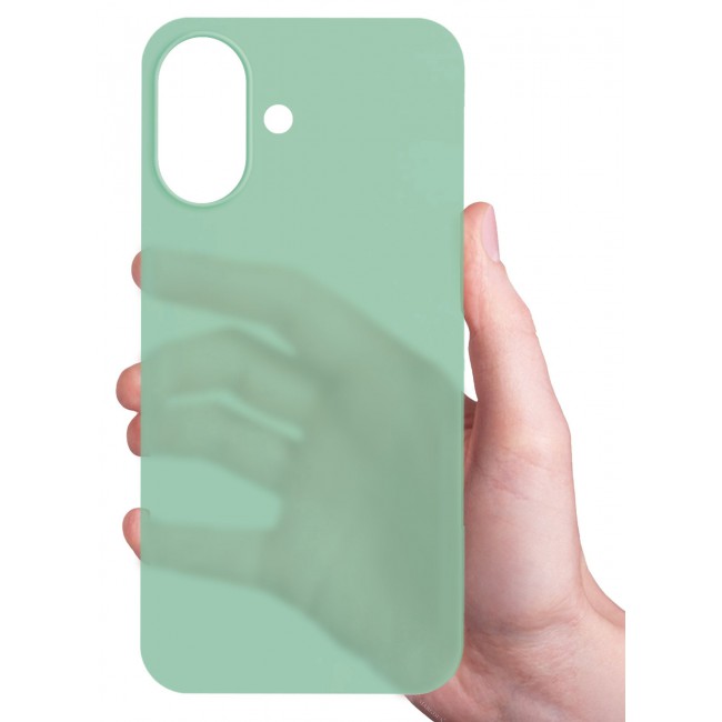 CATANES Air Skin Frosted Matte Case for iPhone 17 - Stylish Ultra Slim Back Cover - Green