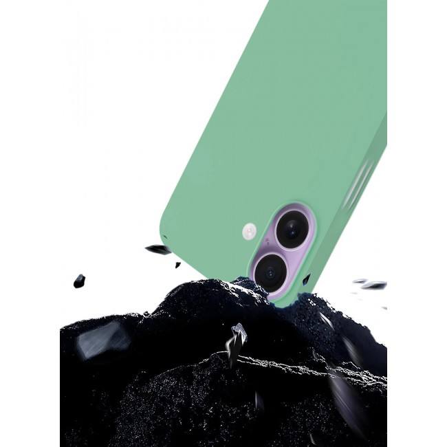 CATANES Air Skin Frosted Matte Case for iPhone 17 - Stylish Ultra Slim Back Cover - Green