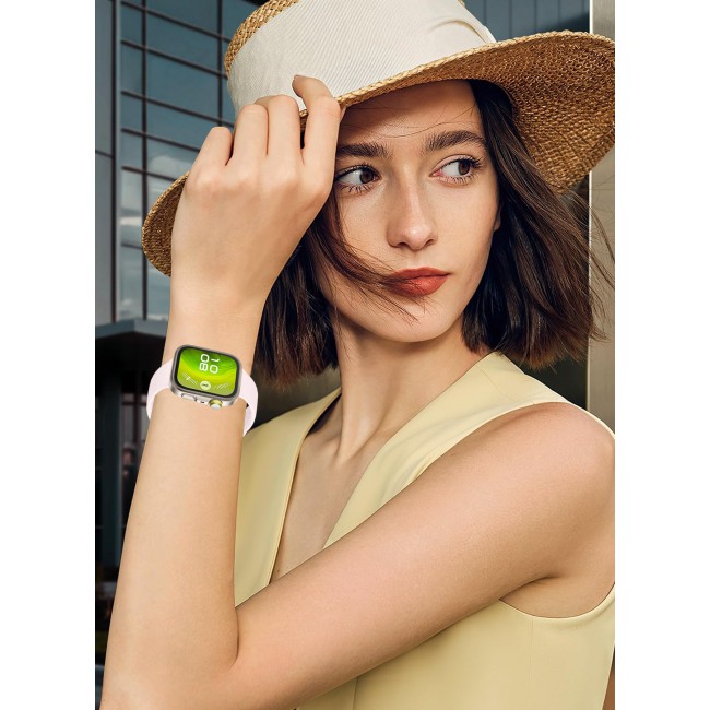 CATANES Wristband for Huawei Watch Fit 3/Fit 4/Fit 4 Pro Bands, Silicone Bracelet Quick Release Arm Band, Replacement Smartwatch Band Quick Release Sport Strap - Off White