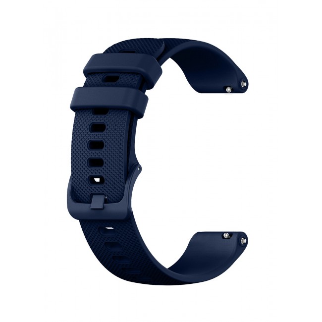 CATANES (For All Smartwatches 22mm) 22mm Silicone Straps Watch Band Strap for Huawei GT3 / Huawei GT3 pro/Huawei GT/Huawei GT 2 (46mm) Watch Band/Huawei Watch GT2 Pro Strap/Samsung Galaxy Watch 46mm / Galaxy Watch 3 45mm - Navy Blue