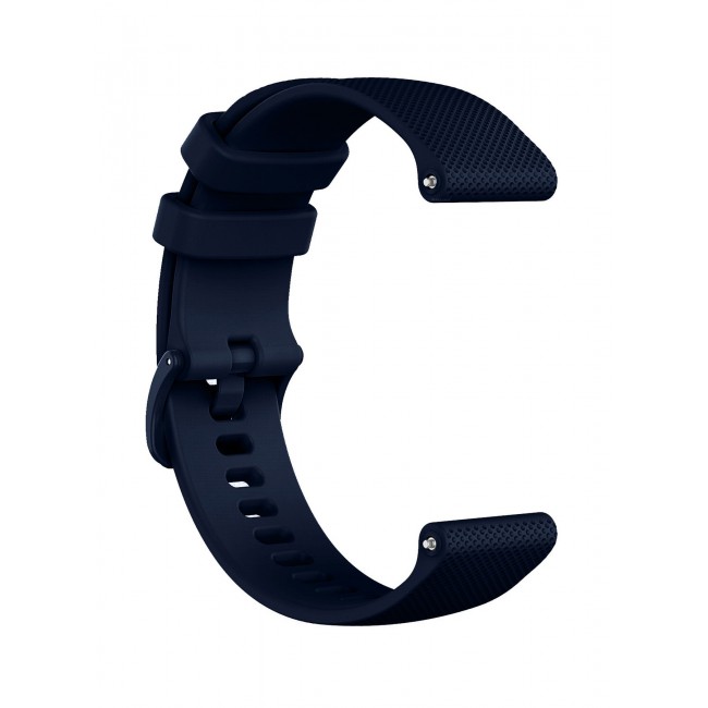 CATANES (For All Smartwatches 22mm) 22mm Silicone Straps Watch Band Strap for Huawei GT3 / Huawei GT3 pro/Huawei GT/Huawei GT 2 (46mm) Watch Band/Huawei Watch GT2 Pro Strap/Samsung Galaxy Watch 46mm / Galaxy Watch 3 45mm - Navy Blue