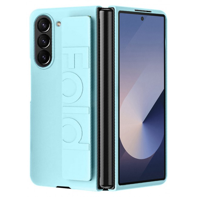 CATANES ( for Samsung Galaxy Z Fold 6 2024 ) Case, Slim and Lightweight Design, Wrist Strap Handheld Folding Mobile Phone Protective Case