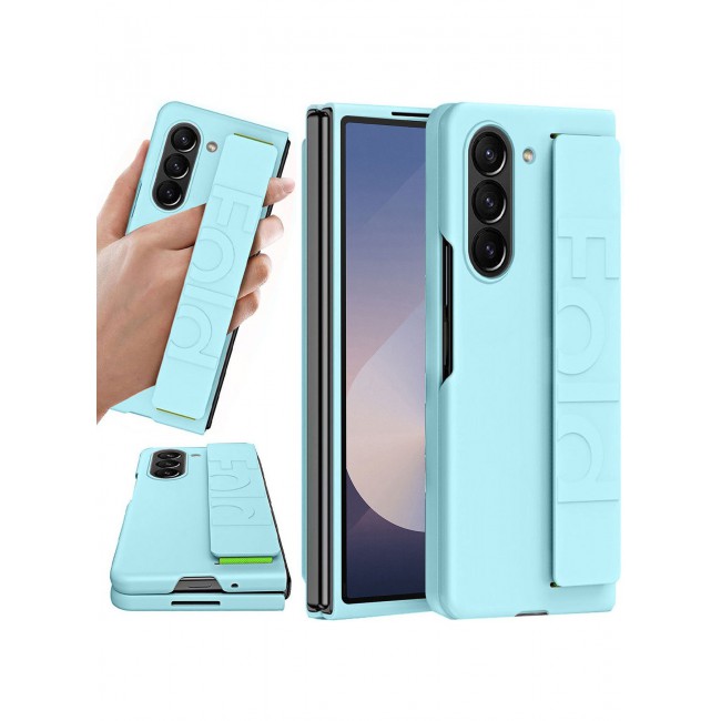 CATANES ( for Samsung Galaxy Z Fold 6 2024 ) Case, Slim and Lightweight Design, Wrist Strap Handheld Folding Mobile Phone Protective Case