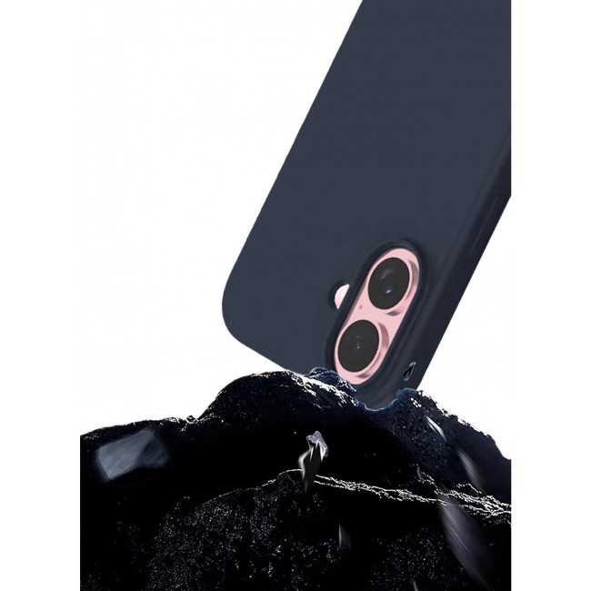 CATANES (for iPhone 16 Plus) Case, Slim Silicone Case, Full Covered Anti Scratch Shockproof Protective Cover