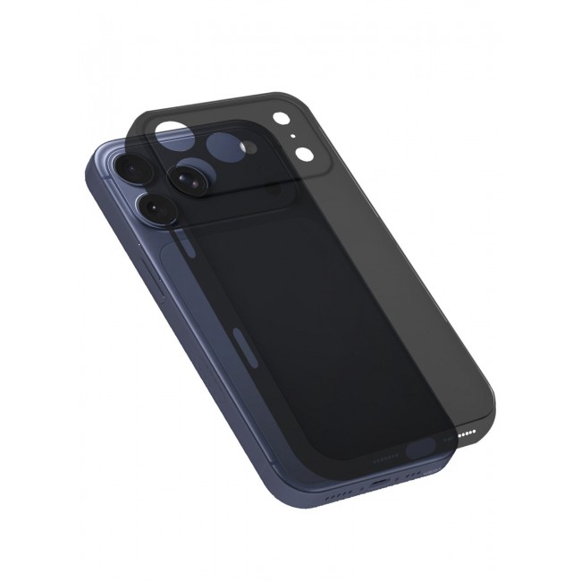 CATANES 2 Packs Air Skin Case Cover for Apple iPhone 17 Pro - Sturdy Back Cover - Durable Thin Case - Drop Protection Cover with 3D Screen Protector - Black