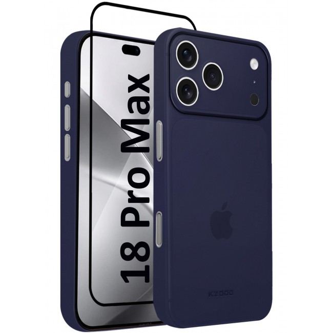 KZDOO 2 Pack Air Skin Case for iPhone 18 Pro Max - Ultra Slim 0.3mm Protective Cover