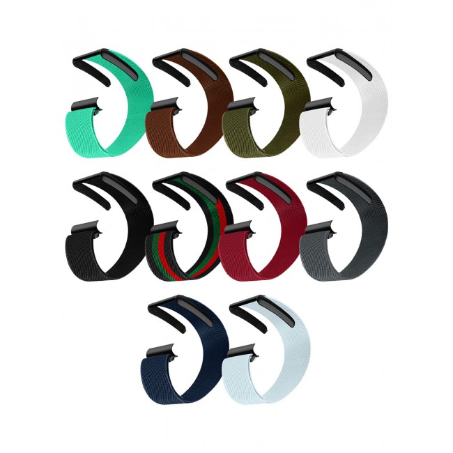 CATANES 10Packs Premium Adjustable Nylon Strap for WHOOP 5 – Lightweight & Breathable Replacement Band